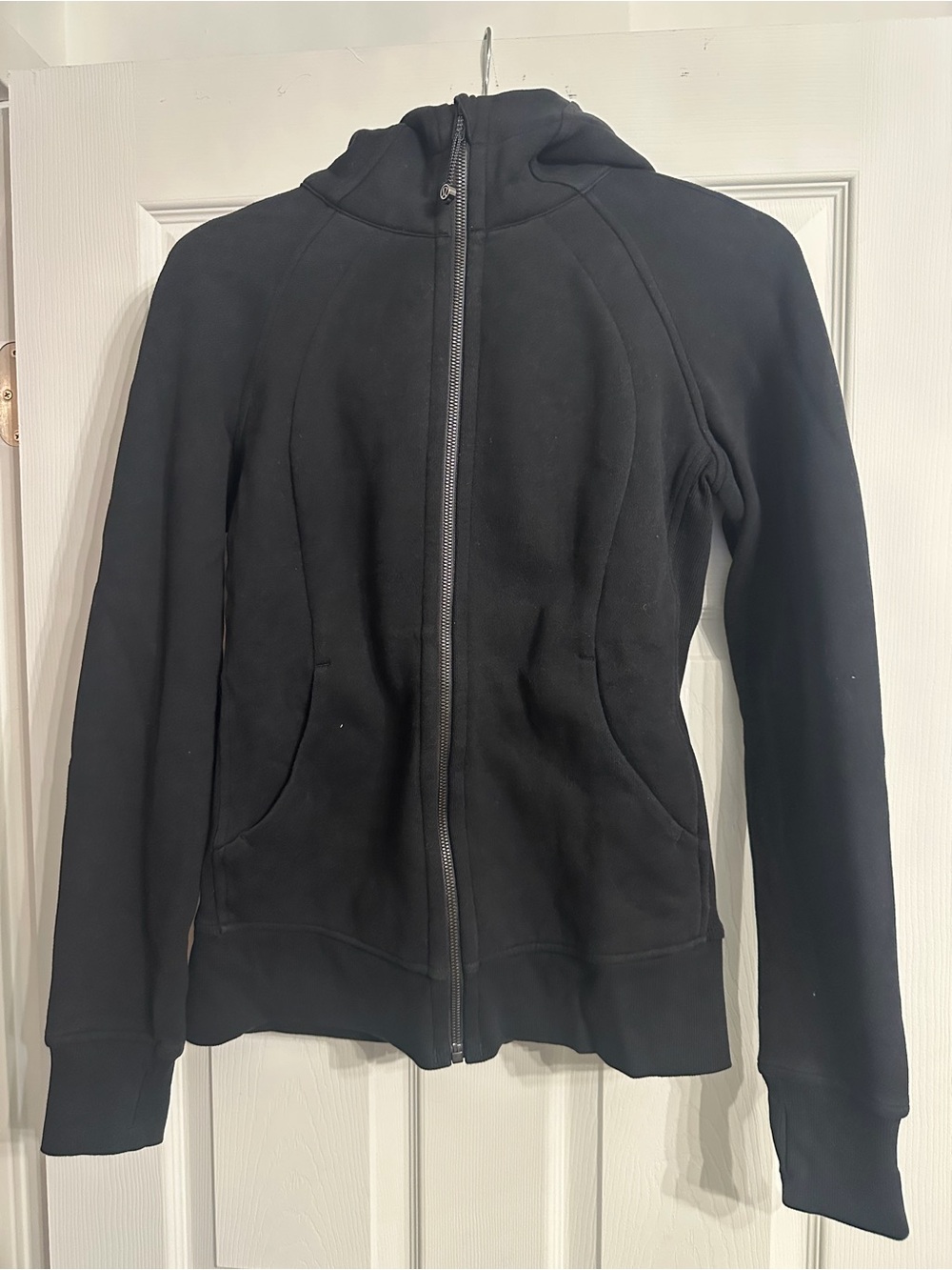 lululemon Scuba Hoodie Black Full-Zip Hooded Jacket